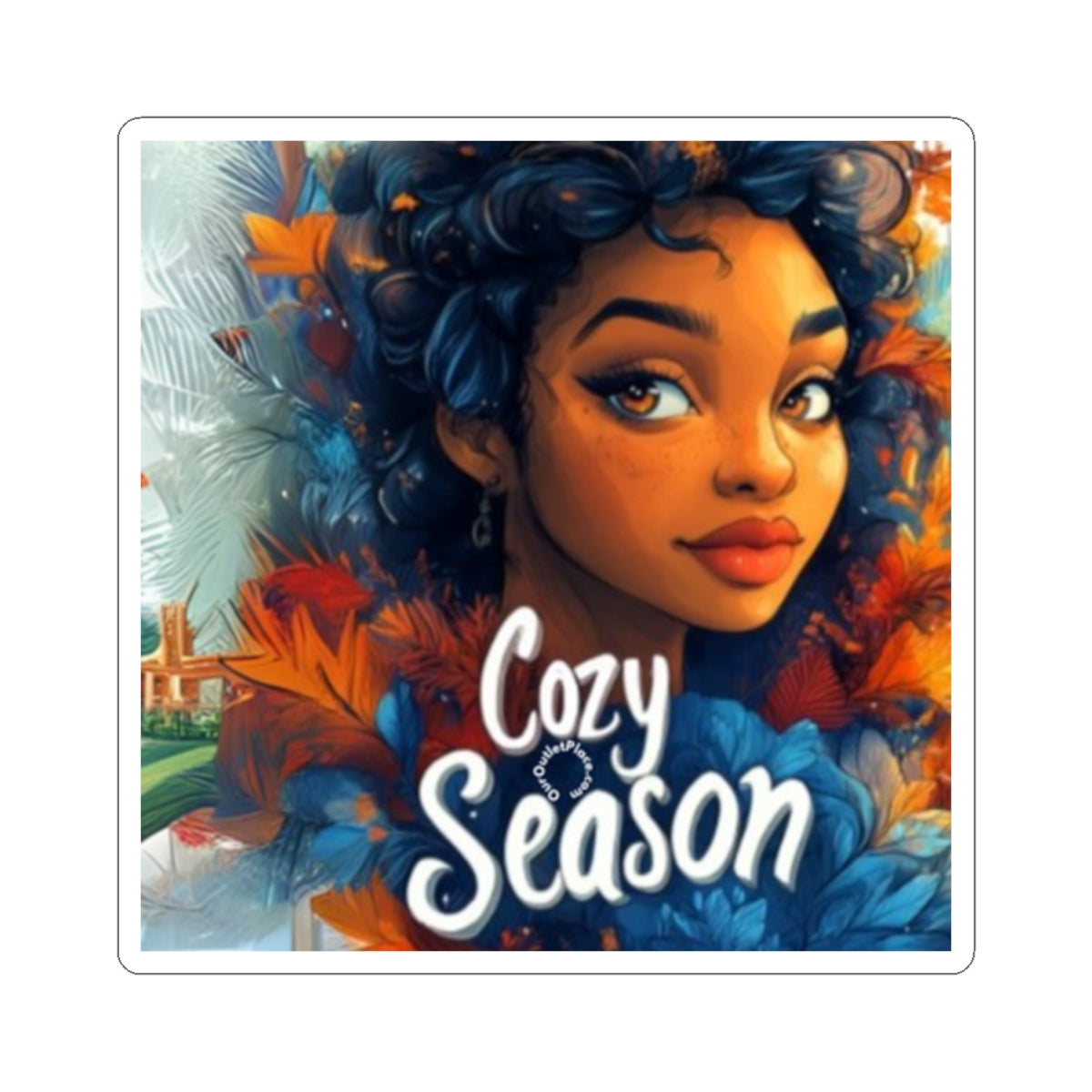 Autumn Goddess Stickers - Cozy Season