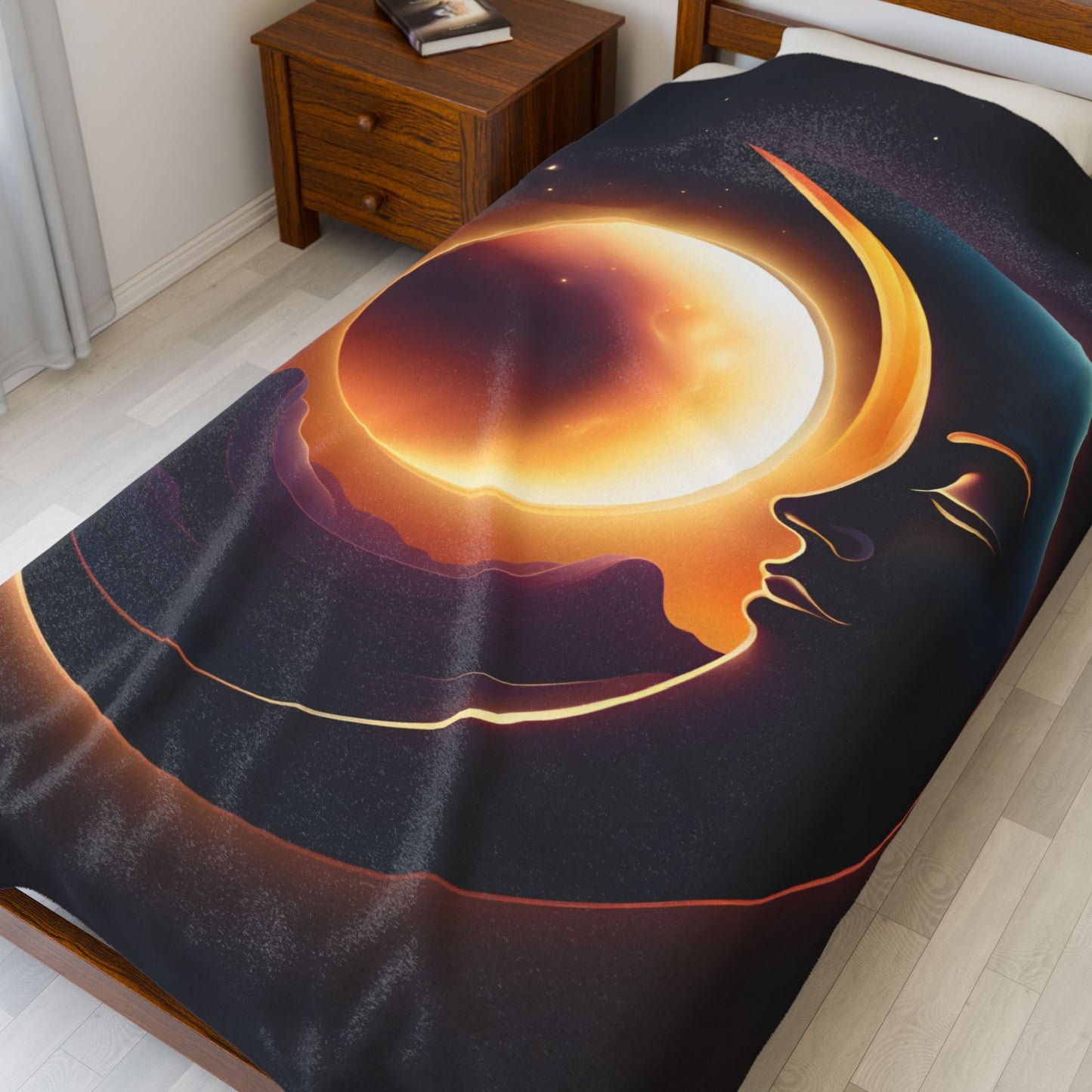 The Brighten Luna Velveteen Plush Blanket