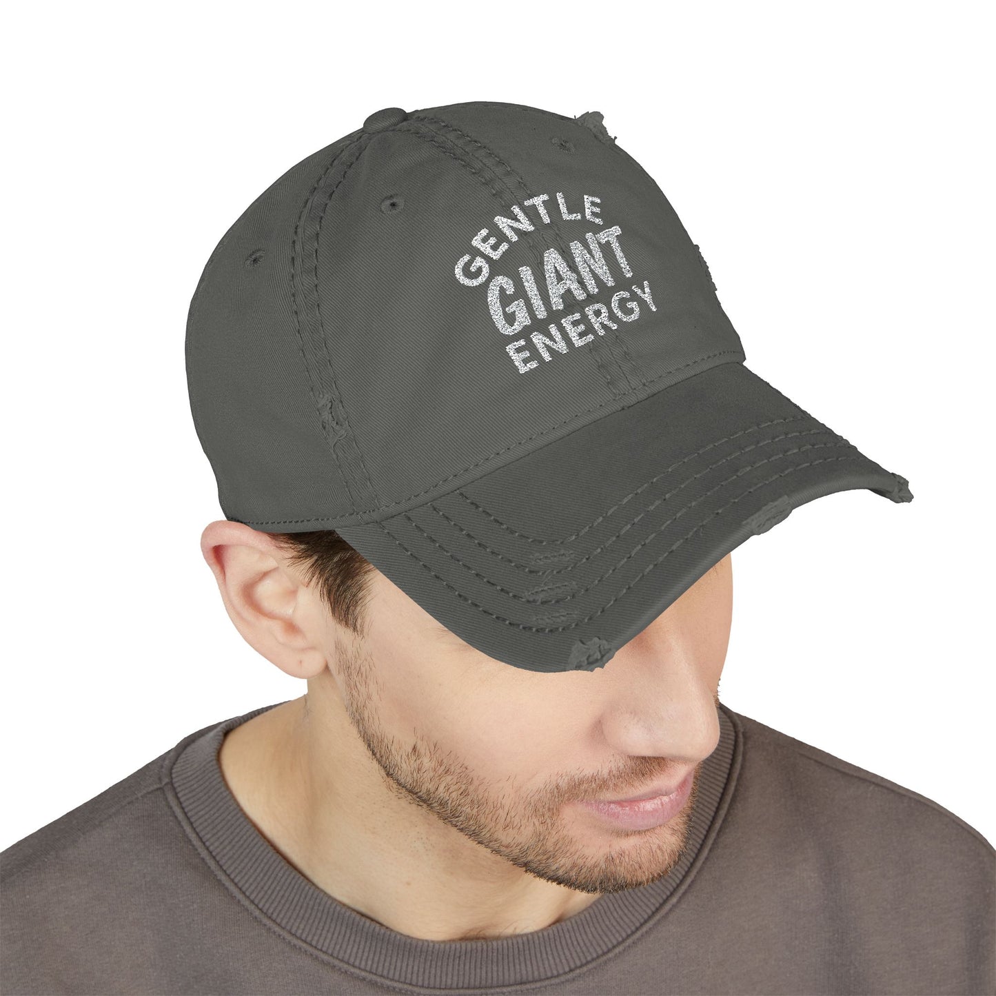 Embroidered Dad Hat - 'Gentle Giant Energy'