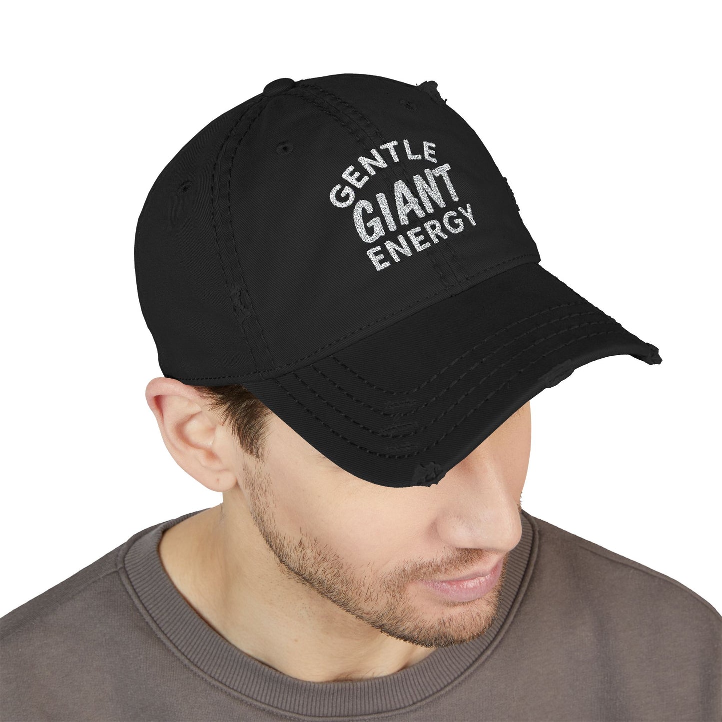 Embroidered Dad Hat - 'Gentle Giant Energy'