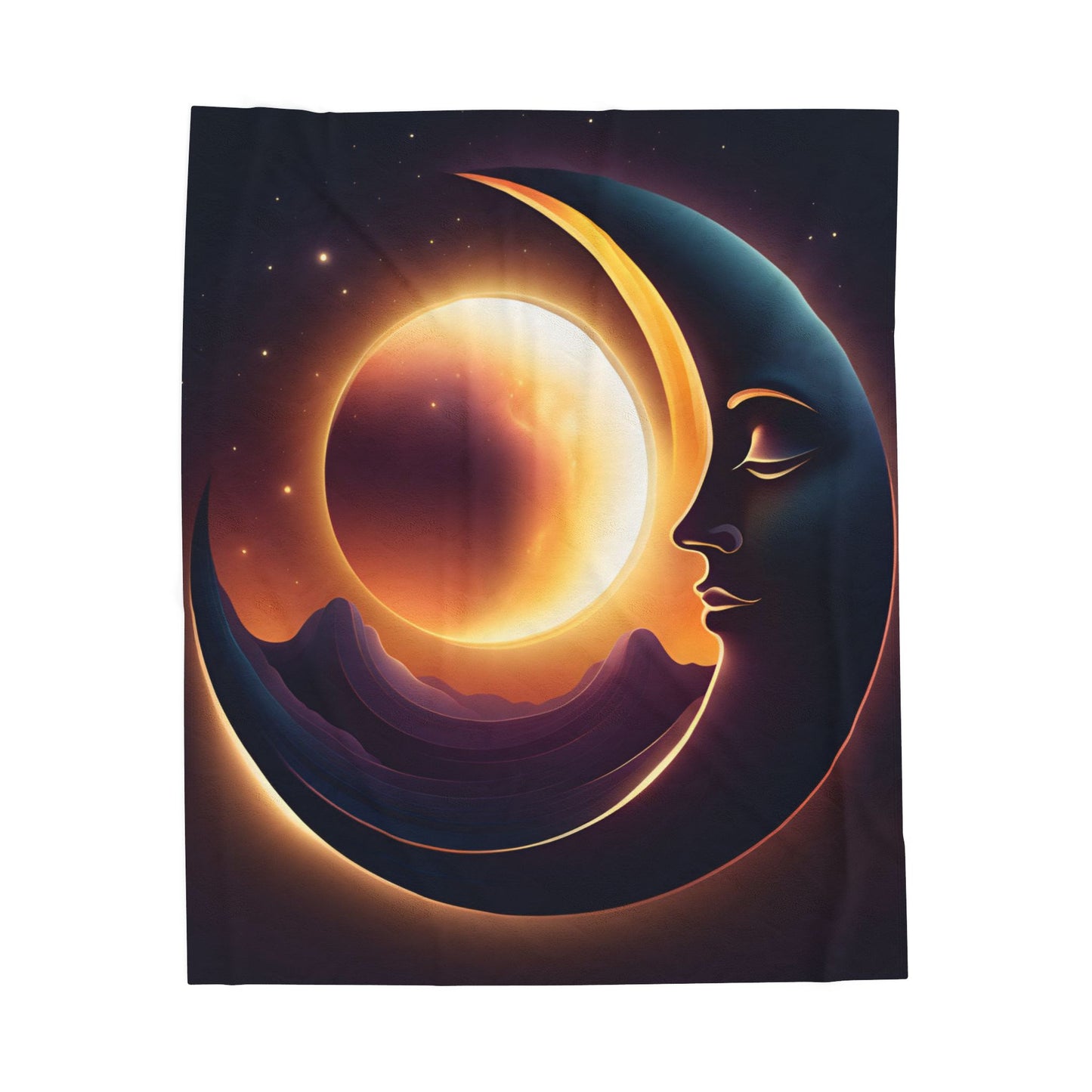 The Brighten Luna Velveteen Plush Blanket