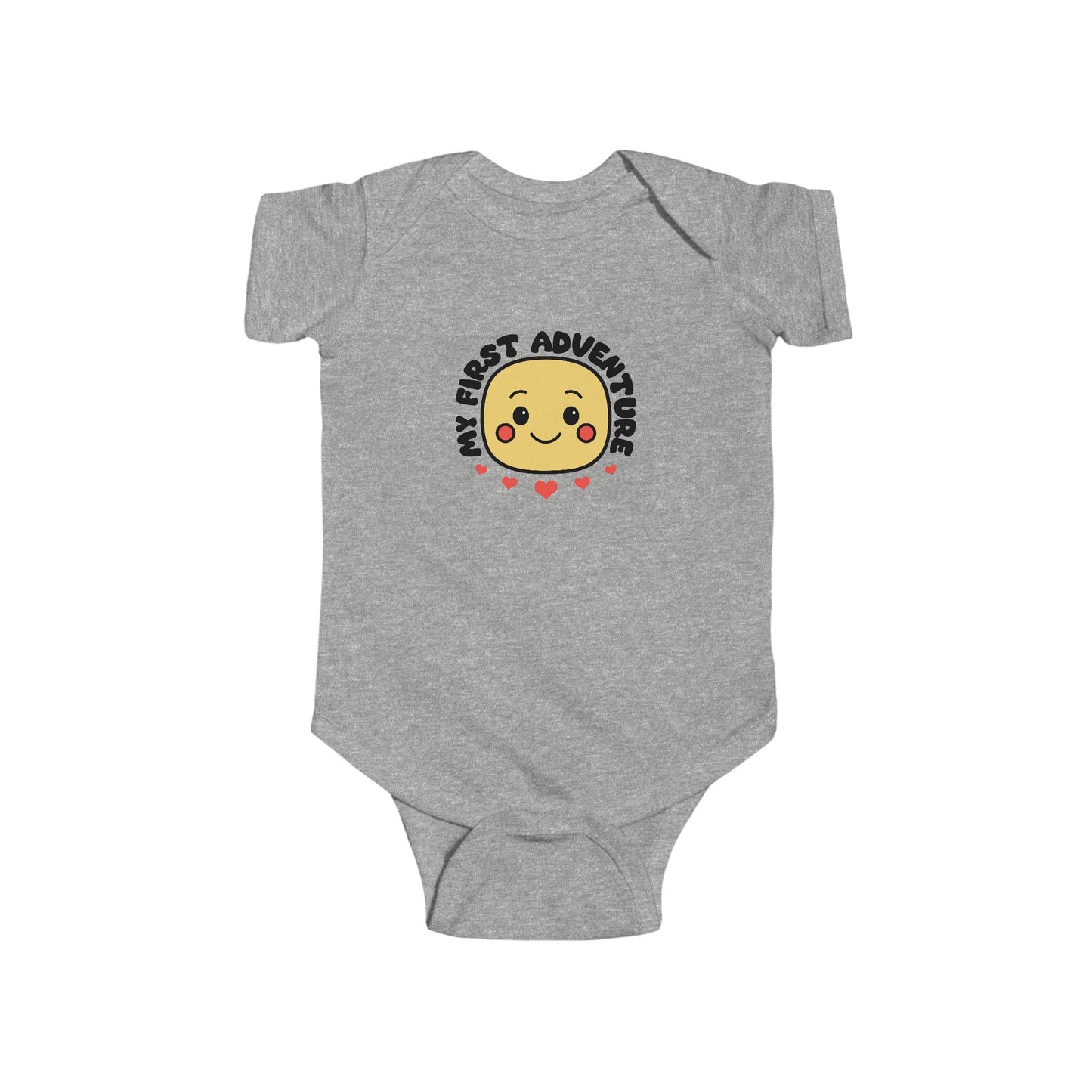 My First Adventure Baby Jersey Bodysuit