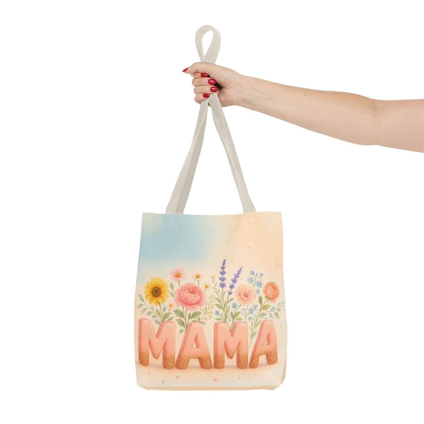 Peachy Mama Tote: Spring Flower Style!
