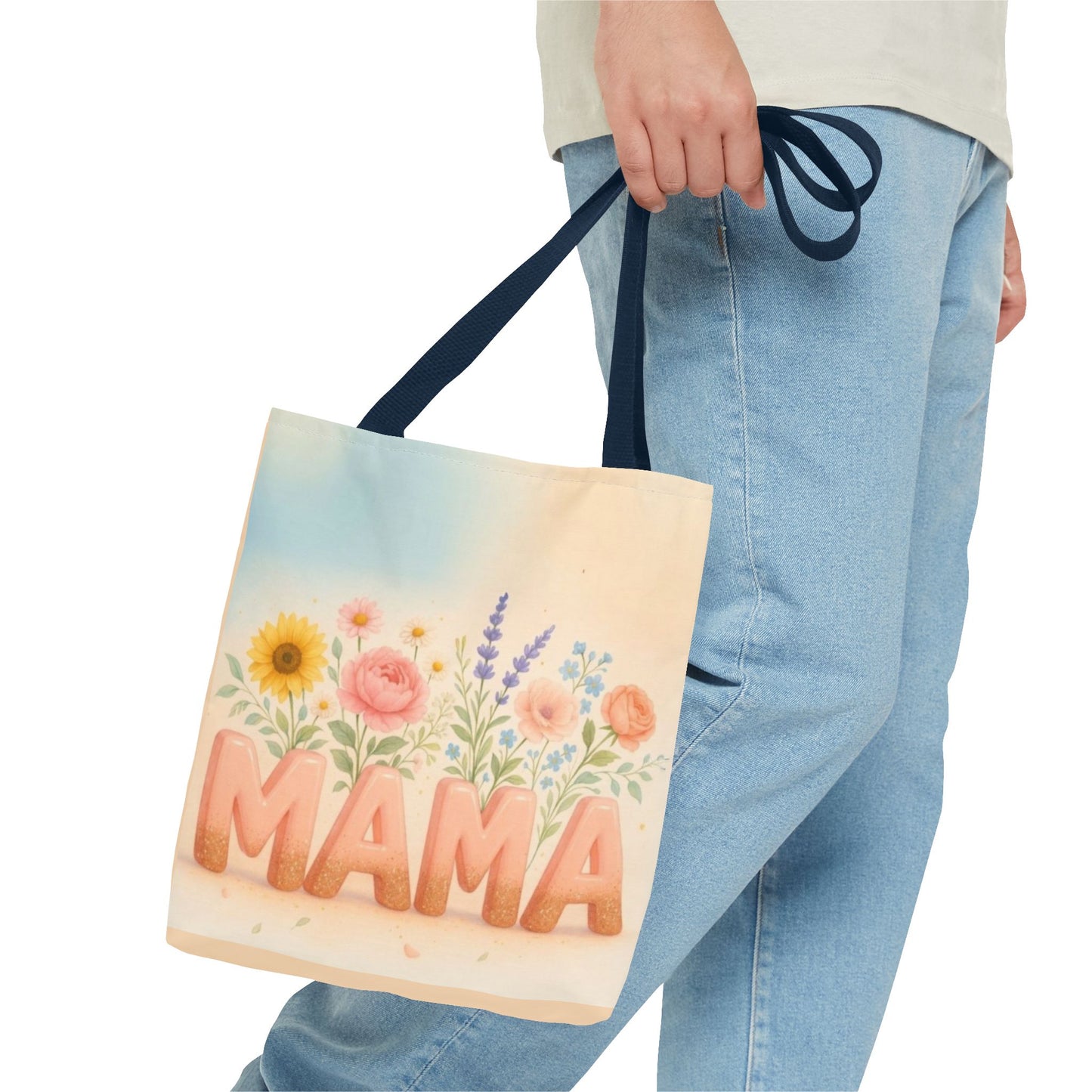 Peachy Mama Tote: Spring Flower Style!