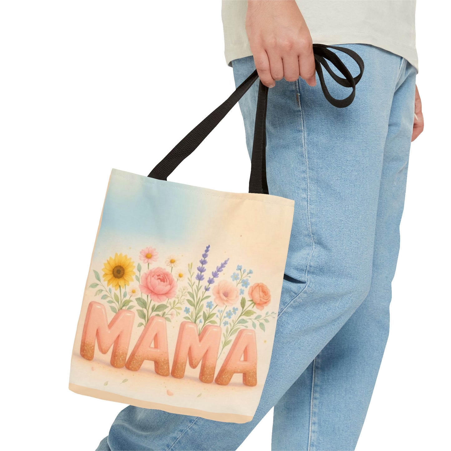 Peachy Mama Tote: Spring Flower Style!