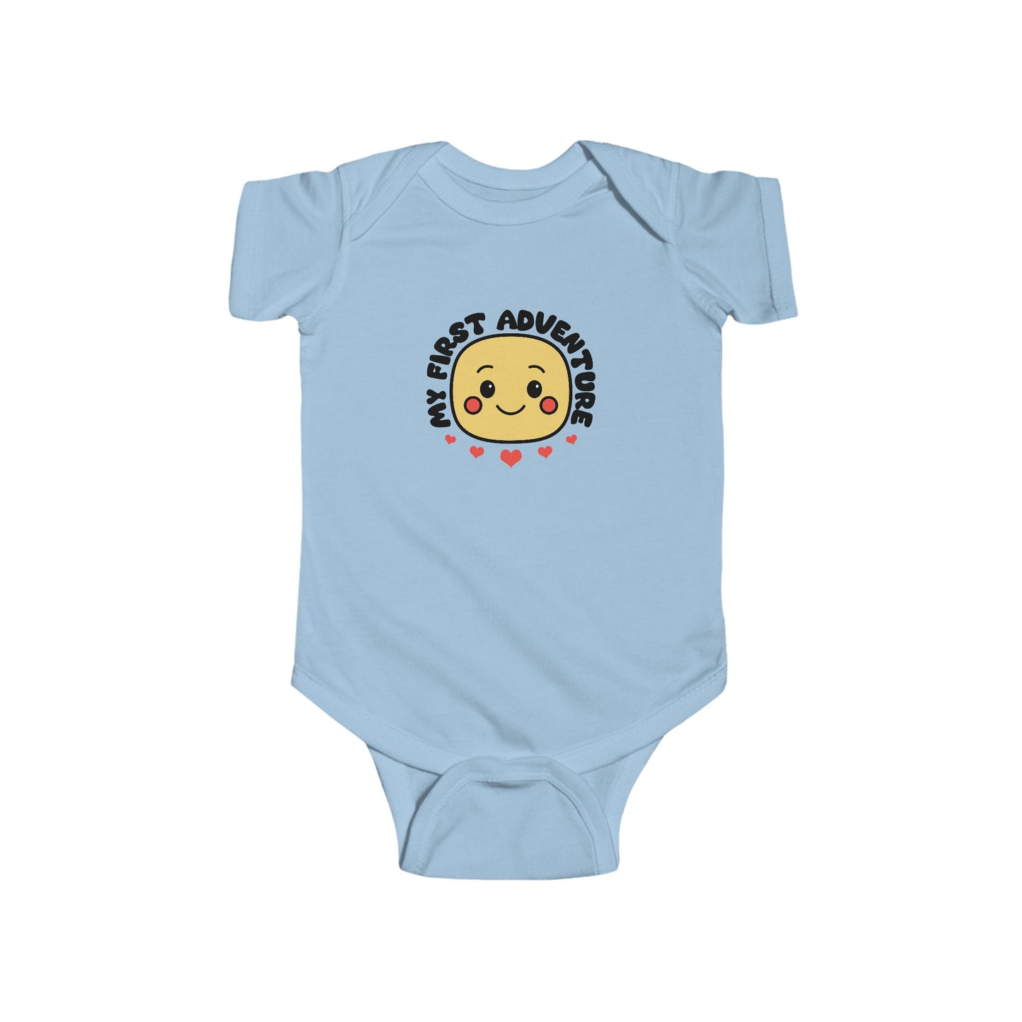 My First Adventure Baby Jersey Bodysuit