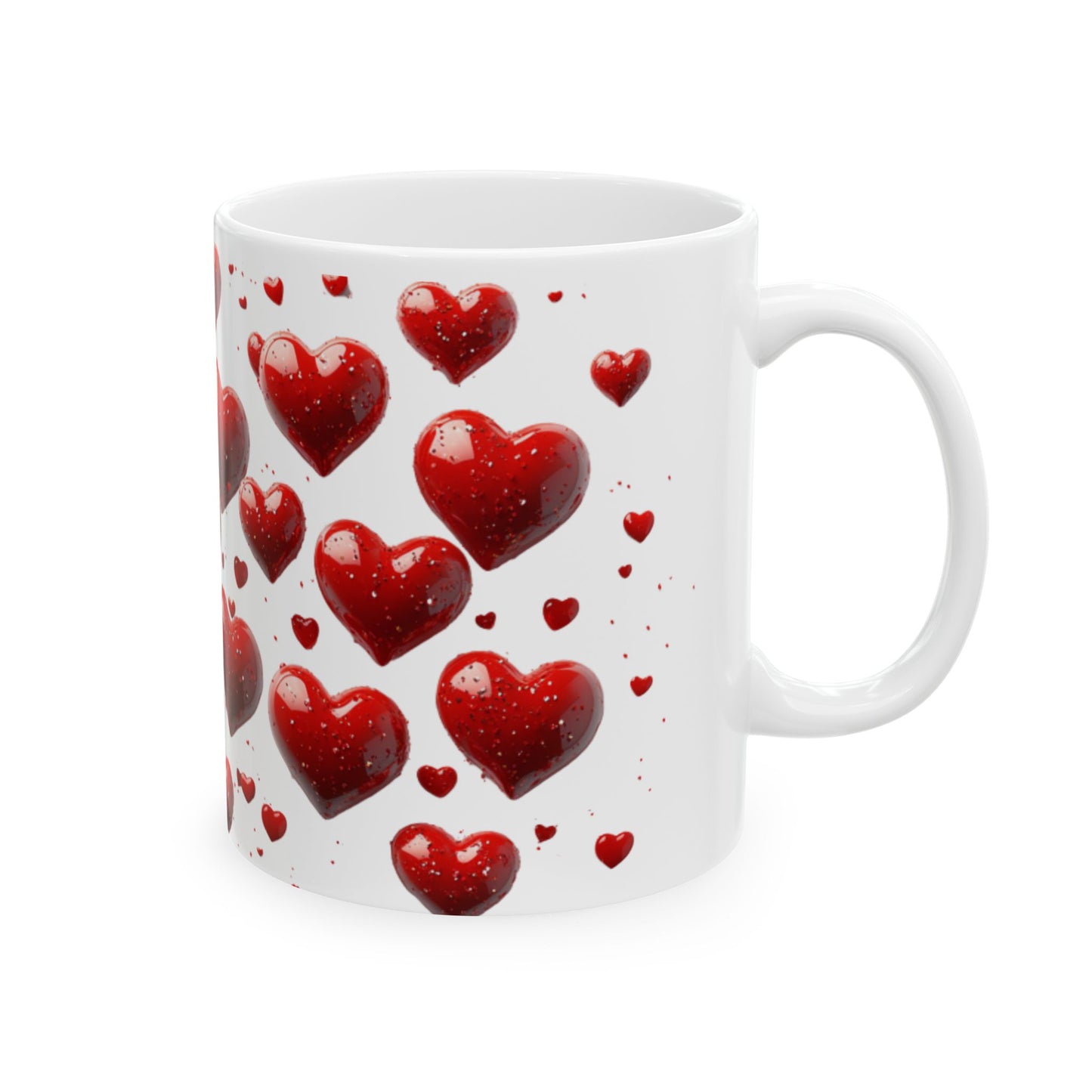 Heartfelt Bubbly Hearts Mug