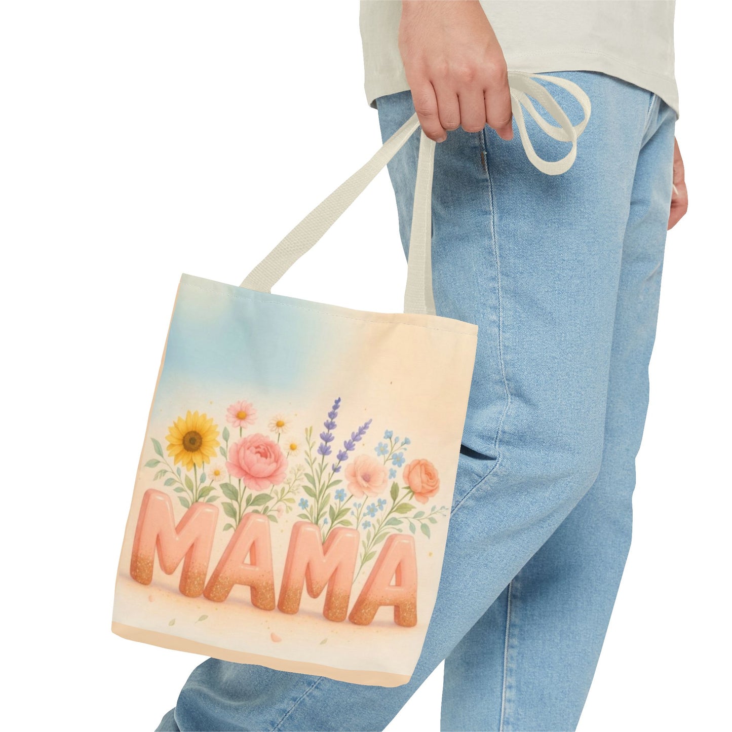 Peachy Mama Tote: Spring Flower Style!