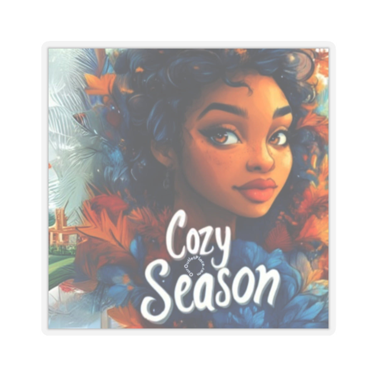 Autumn Goddess Stickers - Cozy Season