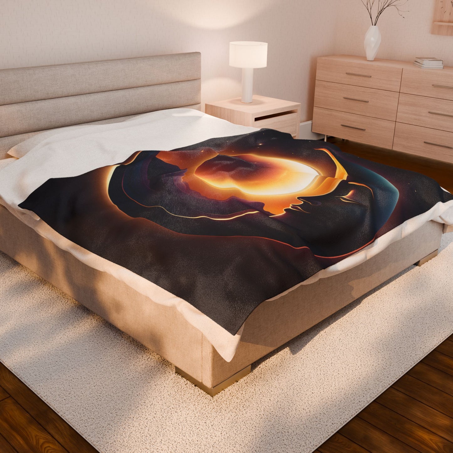 The Brighten Luna Velveteen Plush Blanket
