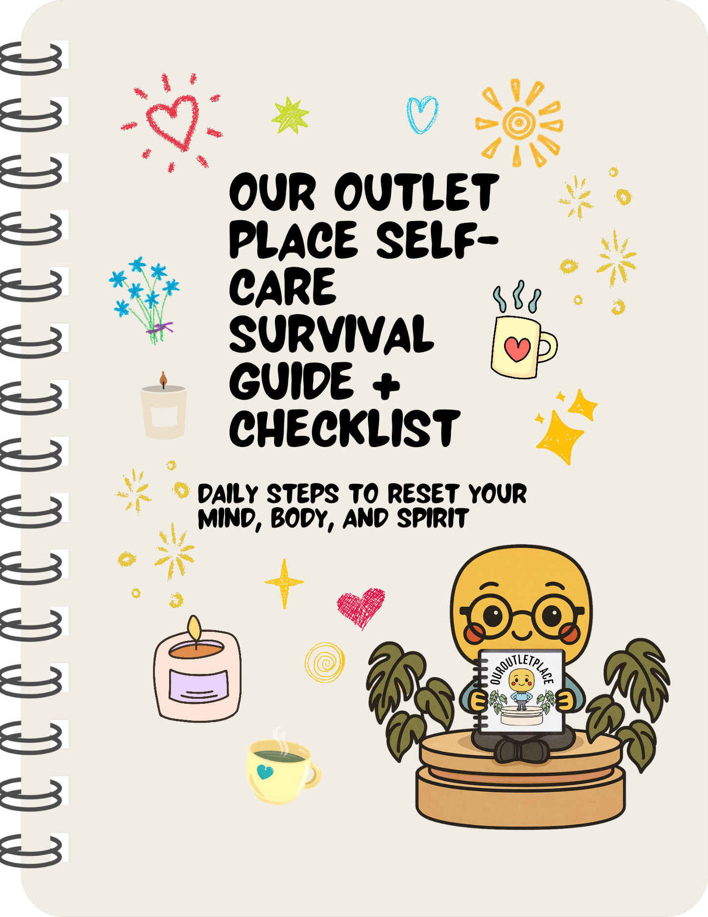 Our Outlet Place Self-Care Survival Guide+Checklist