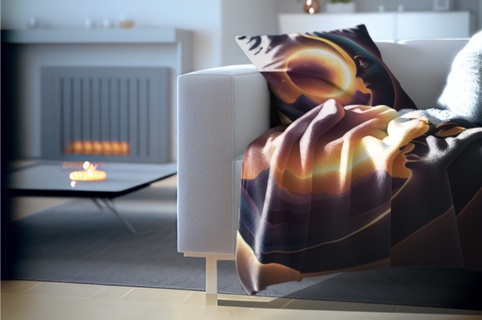 The Brighten Luna Square Pillow