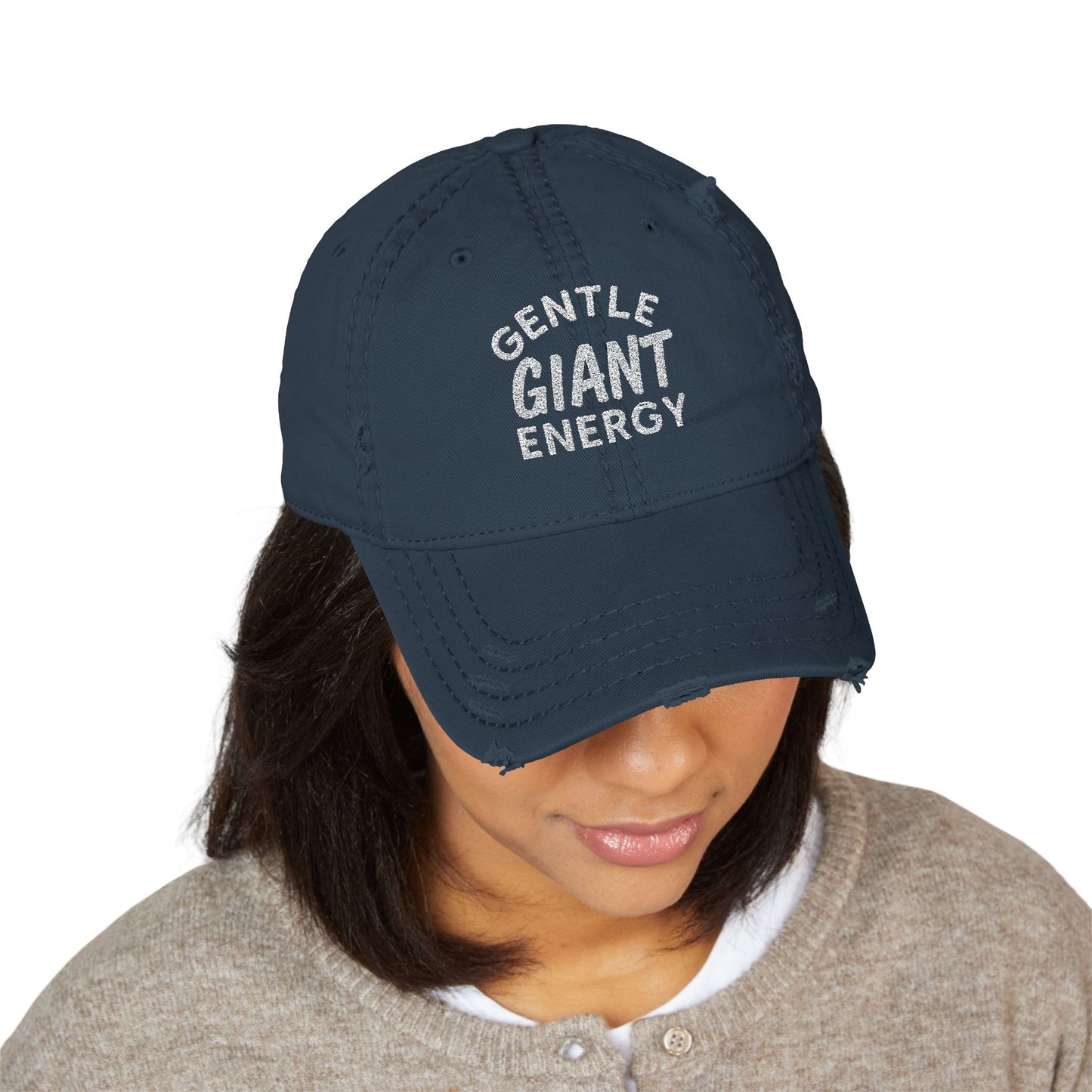 Embroidered Dad Hat - 'Gentle Giant Energy'