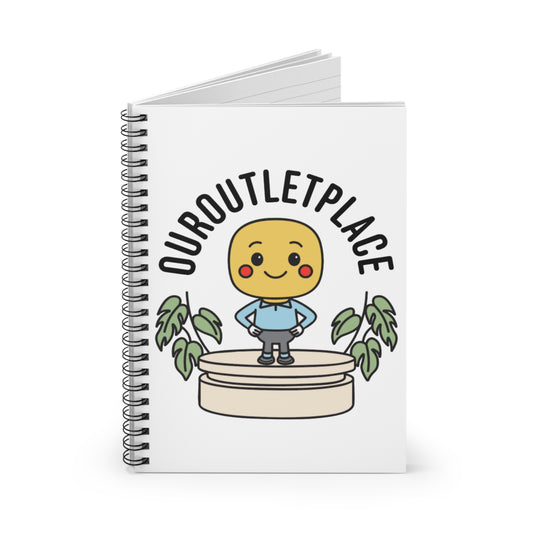 Our Outlet Place Mr. Oop Spiral Notebook