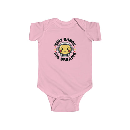 Tiny Hands Big Dreams Baby Jersey Bodysuit