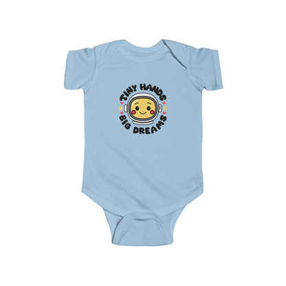 Tiny Hands Big Dreams Baby Jersey Bodysuit