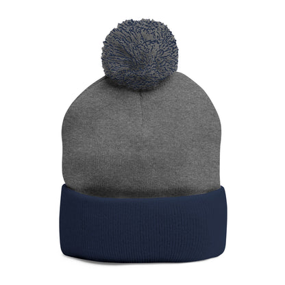 Introverted Energy Pom-Pom Beanie