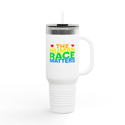 The Human Race Matters Insulated Travel Mug, 40 oz.