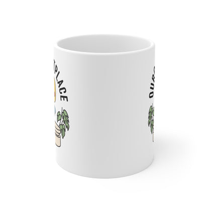 Our Outlet Place Mr. Oop Coffee Mug – Cozy, Durable, and Gift-Ready