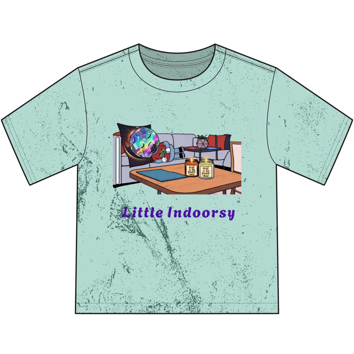 Mr. Oop’s "Little Indoorsy" Cosmic Youth Tee