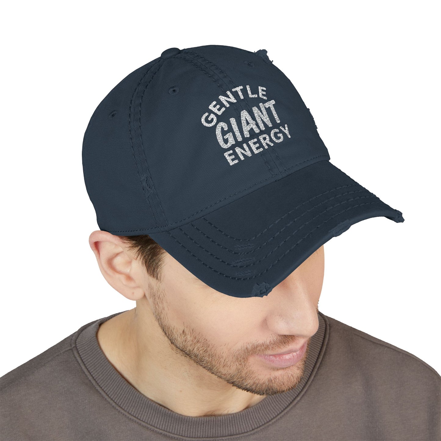 Embroidered Dad Hat - 'Gentle Giant Energy'