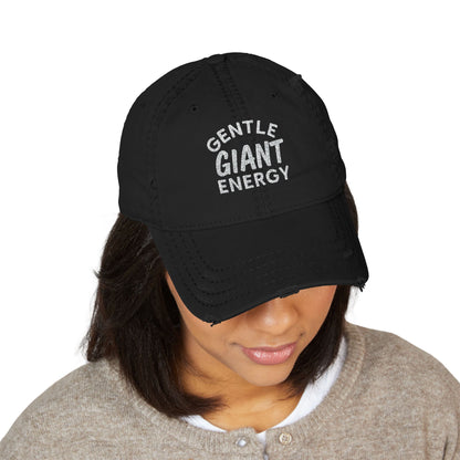 Embroidered Dad Hat - 'Gentle Giant Energy'