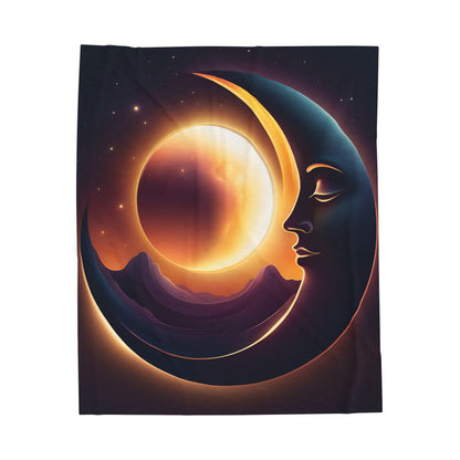 The Brighten Luna Velveteen Plush Blanket