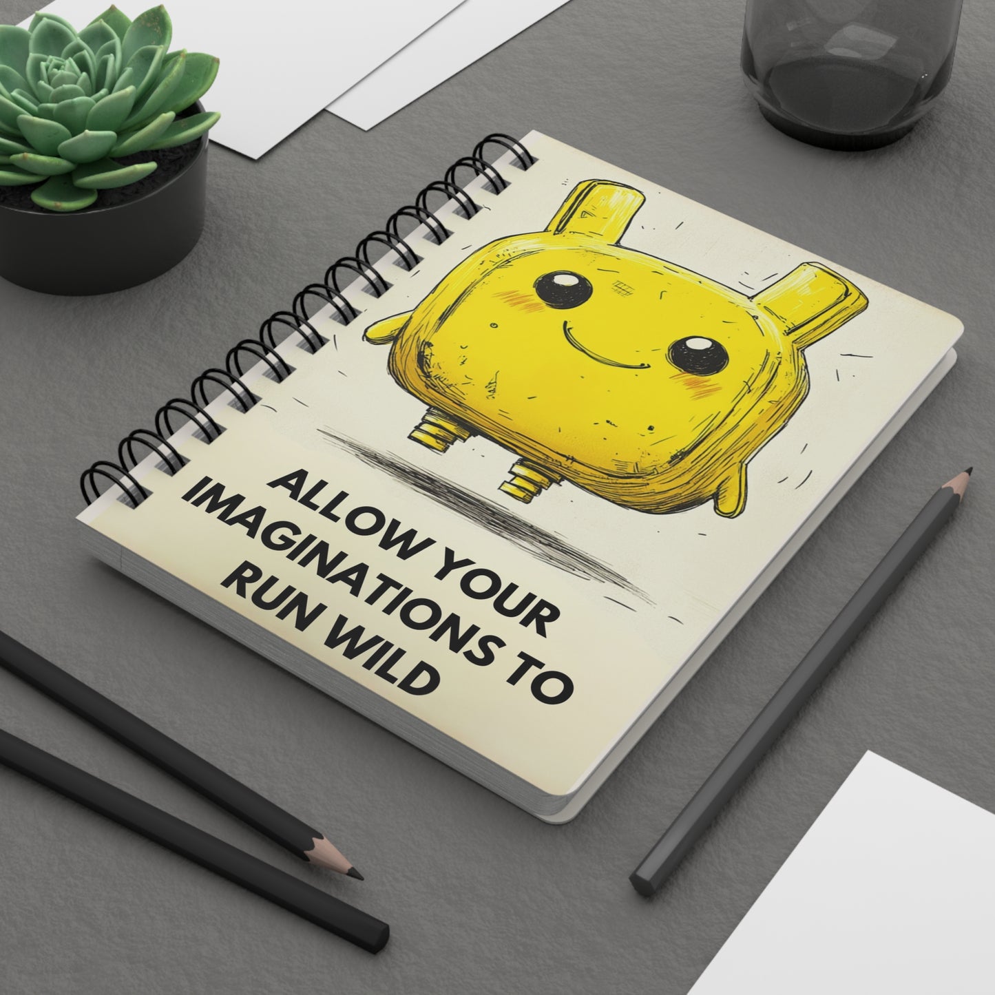 Busy Bramble — "Allow Your Imaginations to Run Wild" Notebook