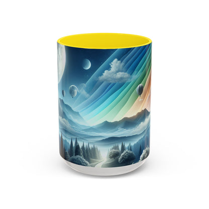 The Colorful Landscape Accent Coffee Mug