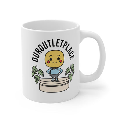 Our Outlet Place Mr. Oop Coffee Mug – Cozy, Durable, and Gift-Ready