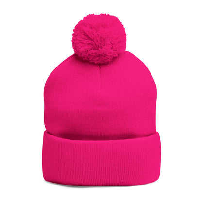 Introverted Energy Pom-Pom Beanie