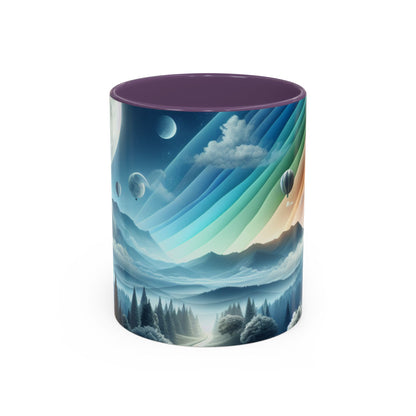 The Colorful Landscape Accent Coffee Mug