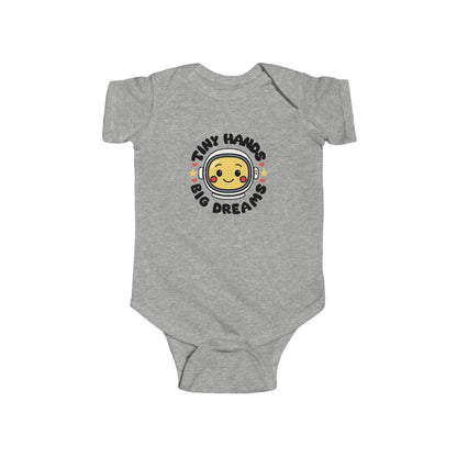 Tiny Hands Big Dreams Baby Jersey Bodysuit