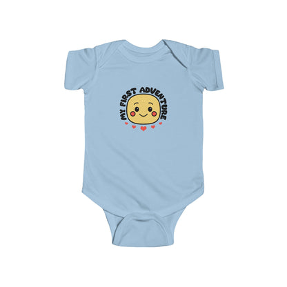 My First Adventure Baby Jersey Bodysuit