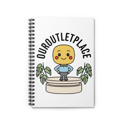 Our Outlet Place Mr. Oop Spiral Notebook