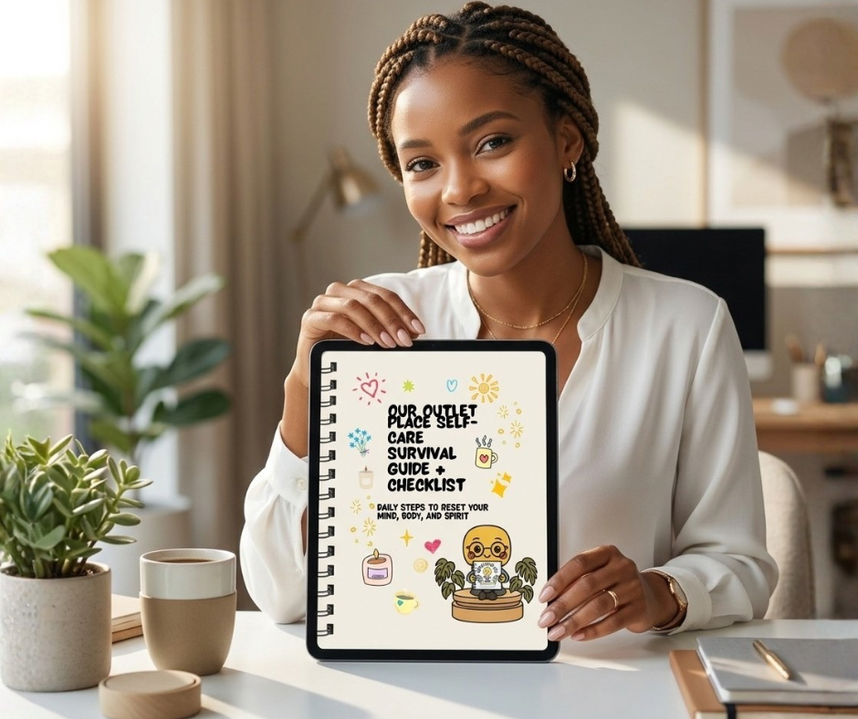 Our Outlet Place Self-Care Survival Guide+Checklist