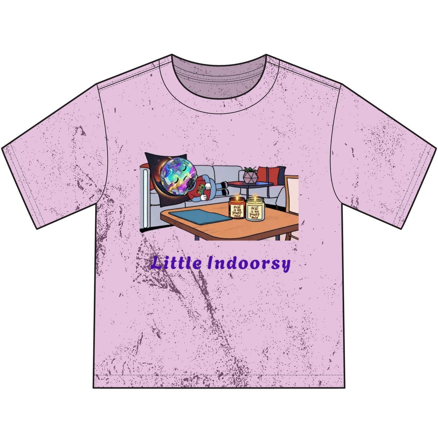 The Little Indoorsy Tshirt for Girl Feat. Mr. Oop
