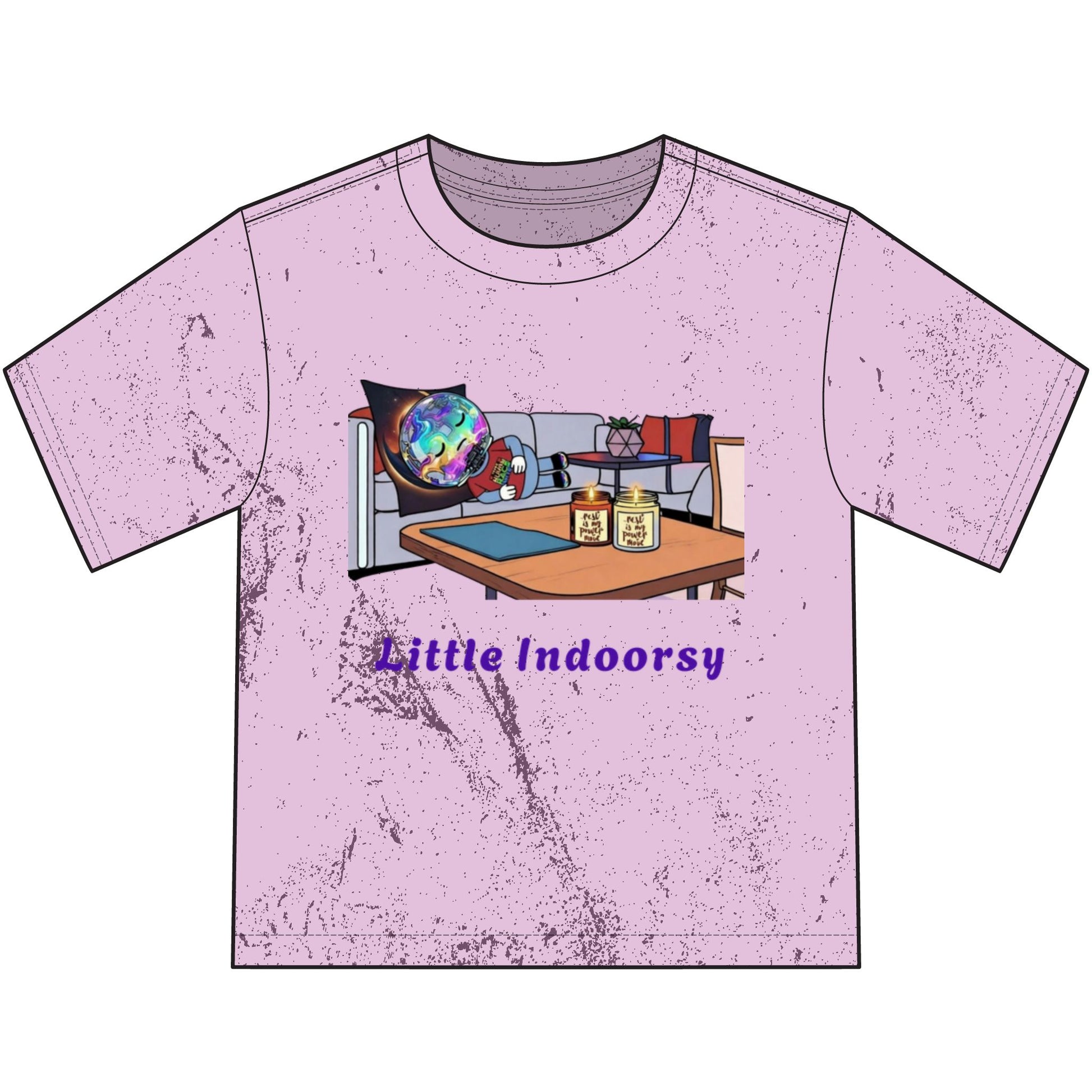 The Little Indoorsy Tshirt for Girl Feat. Mr. Oop
