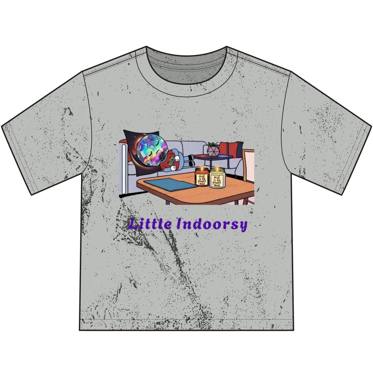 Mr Oop Snoozing Little Indoorsy T-shirt Design