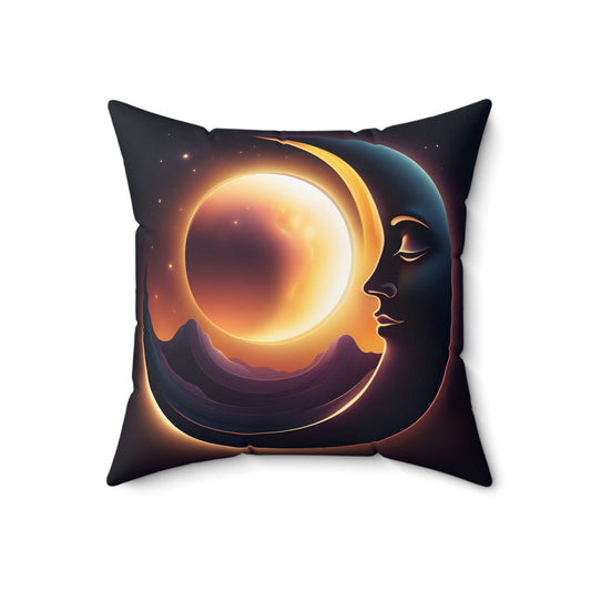 The Brighten Luna Square Pillow